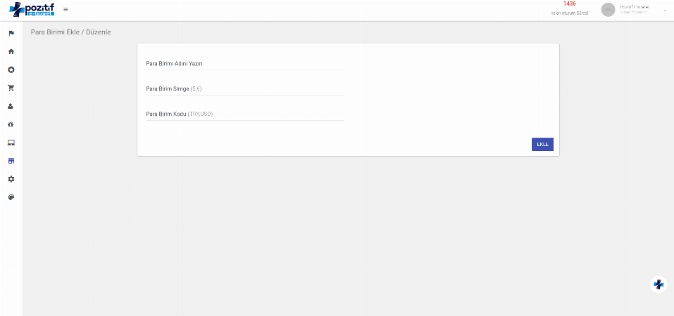 Fiyat Ayarları ve Para Birimi Ekleme/Düzenleme Kılavuzu